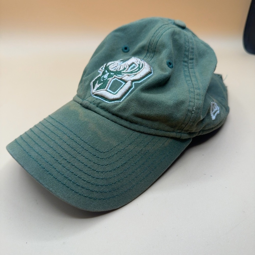 New Era 9Twenty Milwaukee Bucks Dad Hat Adjustable Cap Green NBA Cotton